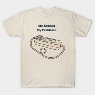 Me Solving My Problems - 1bit Pixel Art T-Shirt